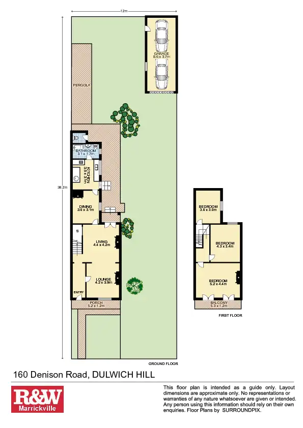 Floorplan of Homely house listing, 160 Denison Road, Dulwich Hill NSW 2203