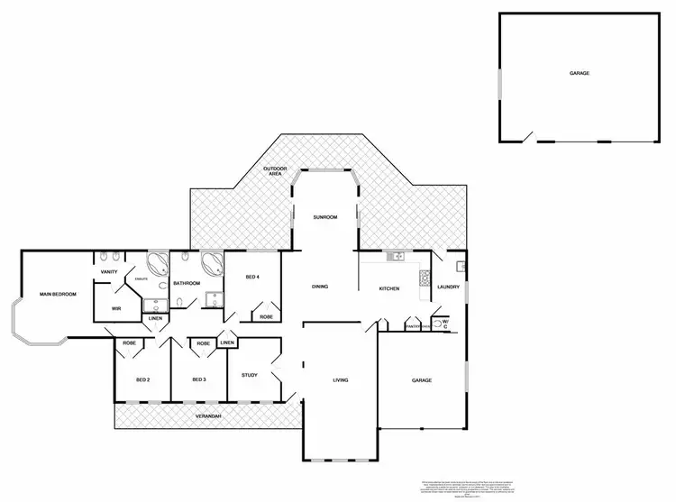 Floorplan of Homely house listing, 51 Dunmore Road, Largs NSW 2320