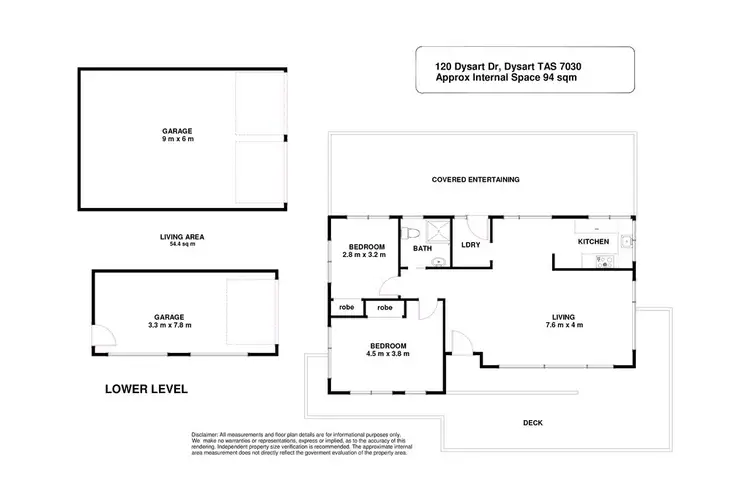Floorplan of Homely house listing, 120 Dysart Drive, Dysart TAS 7030