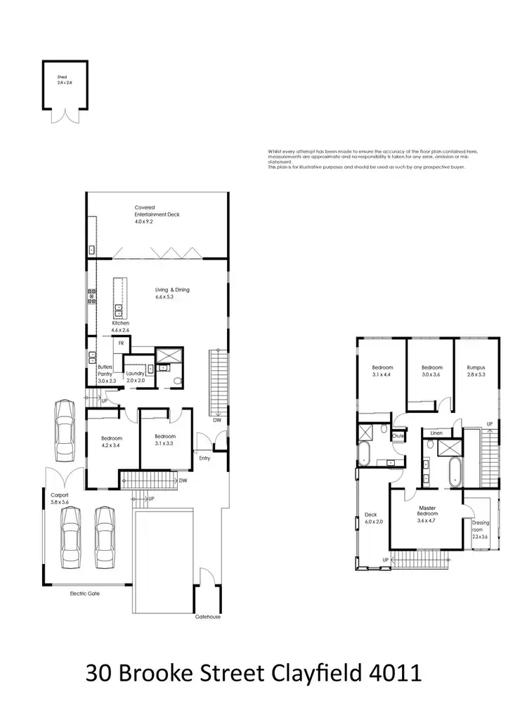Floorplan of Homely house listing, 30 Brooke Street, Clayfield QLD 4011