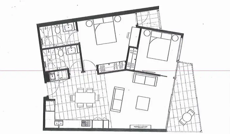 Floorplan of Homely apartment listing, 403/41-45 Edgewater Boulevard, Maribyrnong VIC 3032
