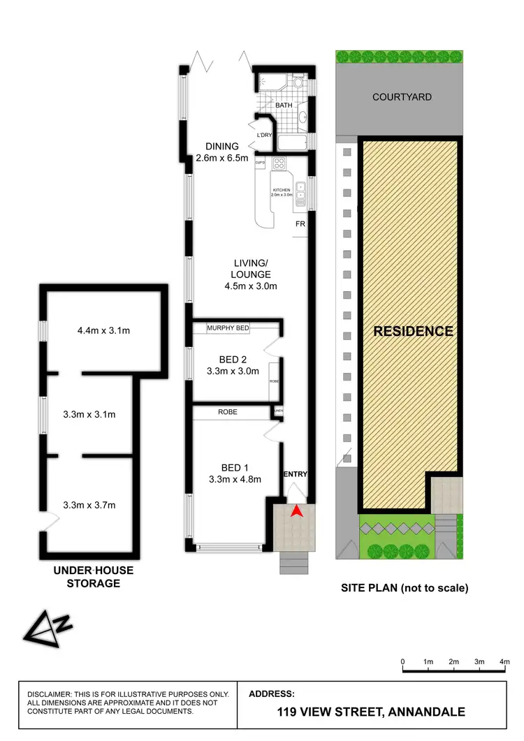 Floorplan of Homely house listing, 119 View Street, Annandale NSW 2038