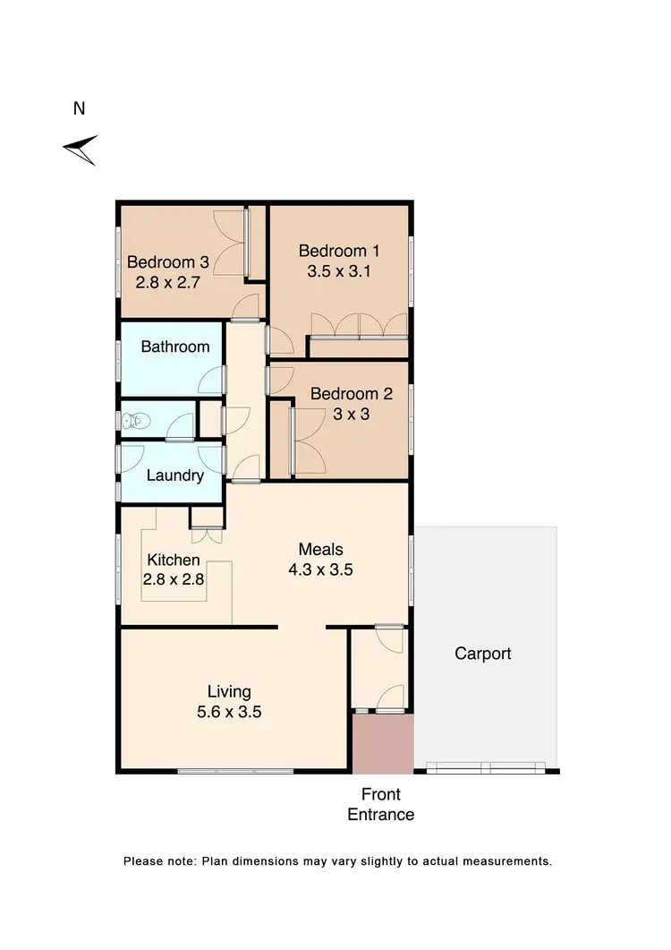 Floorplan of Homely house listing, 12 Gordon Street, Ballarat East VIC 3350