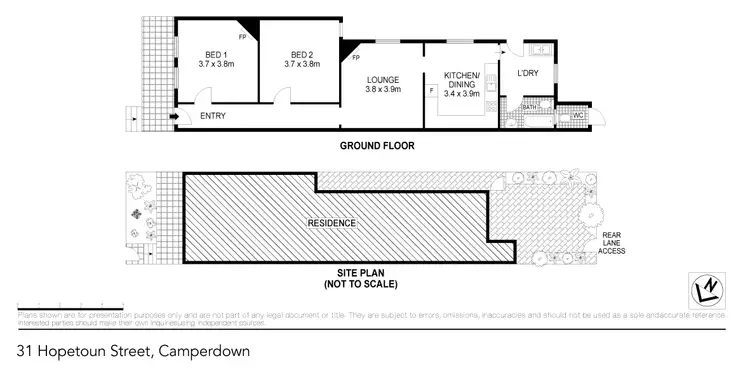 Floorplan of Homely house listing, 31 Hopetoun Street, Camperdown NSW 2050