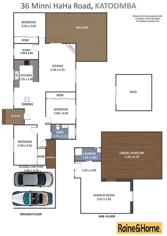 Floorplan of Homely house listing, 36 Minni Ha Ha Road, Katoomba NSW 2780