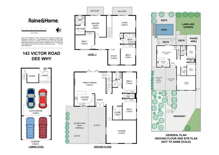 Floorplan of Homely house listing, 143 Victor Road, Dee Why NSW 2099