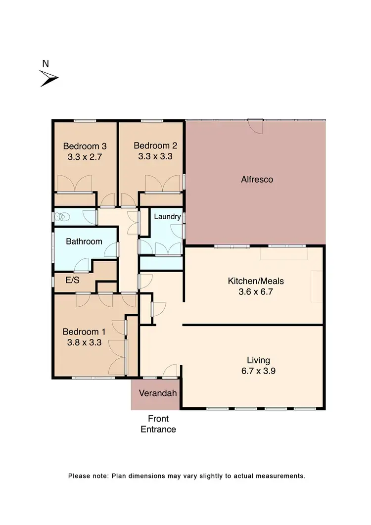 Floorplan of Homely house listing, 87 Victoria Tile Lane, Mount Egerton VIC 3352