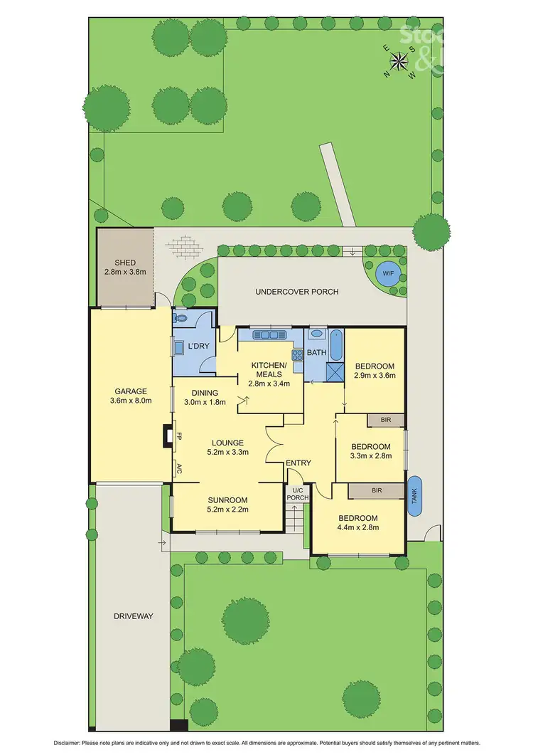 Floorplan of Homely house listing, 14 Turner Street, Westmeadows VIC 3049