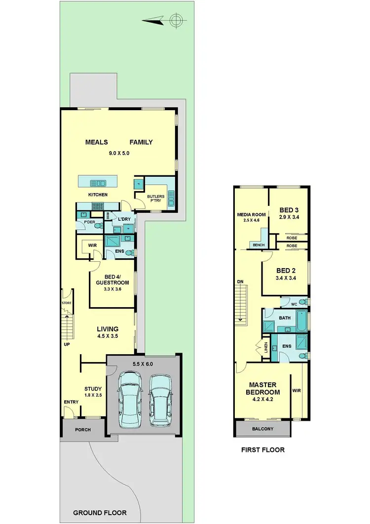 Floorplan of Homely house listing, 66 Tennyson Street, Moonee Ponds VIC 3039