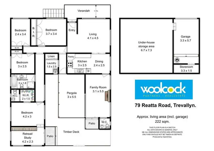 Floorplan of Homely house listing, 79 Reatta Road, Trevallyn TAS 7250