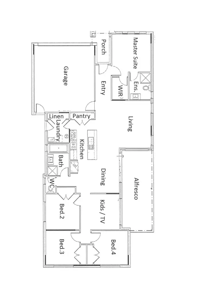 Floorplan of Homely house listing, 27 Francisca Drive, Augustine Heights QLD 4300