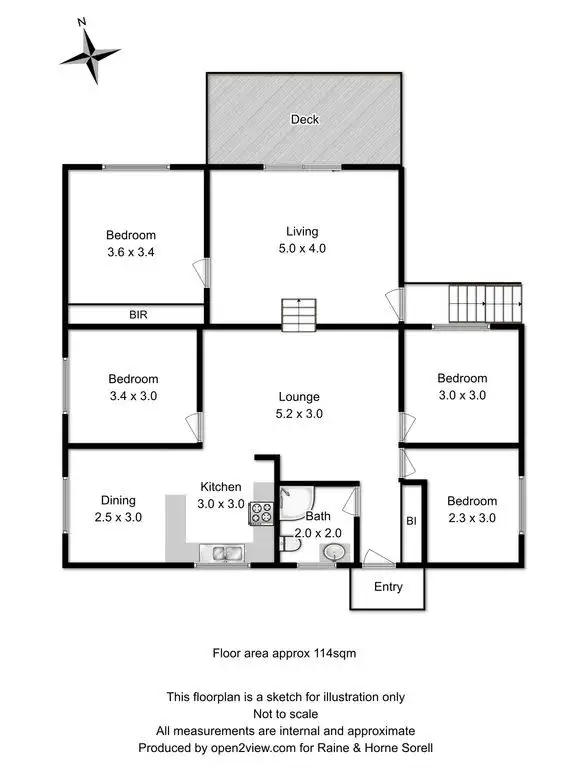 Floorplan of Homely house listing, 450 White Beach Road, White Beach TAS 7184