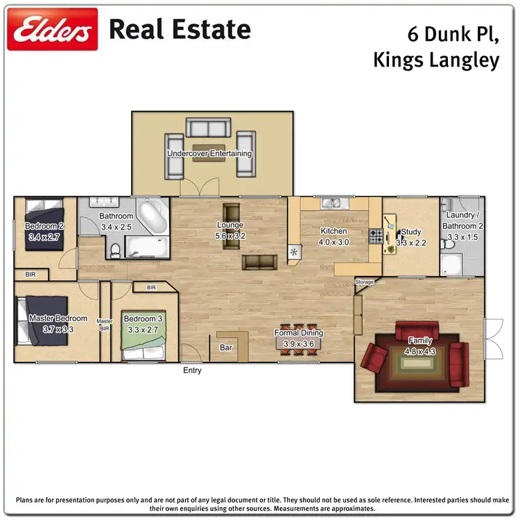 Floorplan of Homely house listing, 6 Dunk Place, Kings Langley NSW 2147