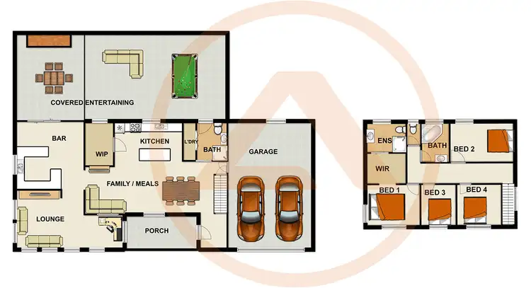Floorplan of Homely house listing, 20 Blackton Street, Logan Central QLD 4114