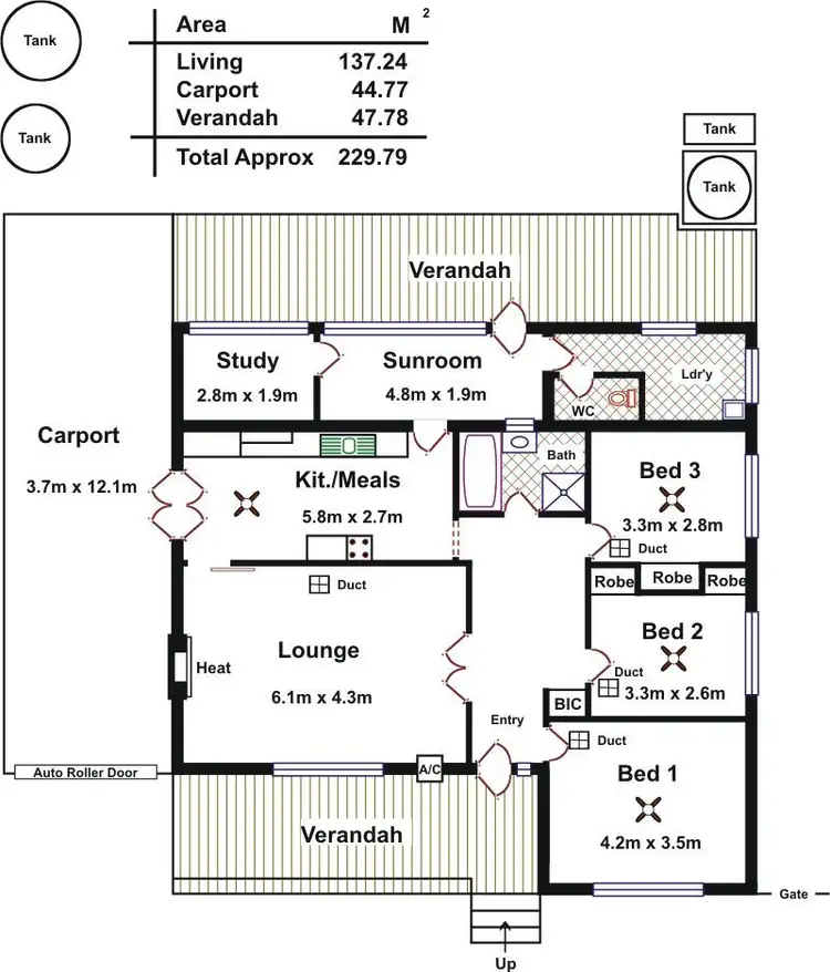 Floorplan of Homely house listing, 2. Sambell Court, Evanston Park SA 5116