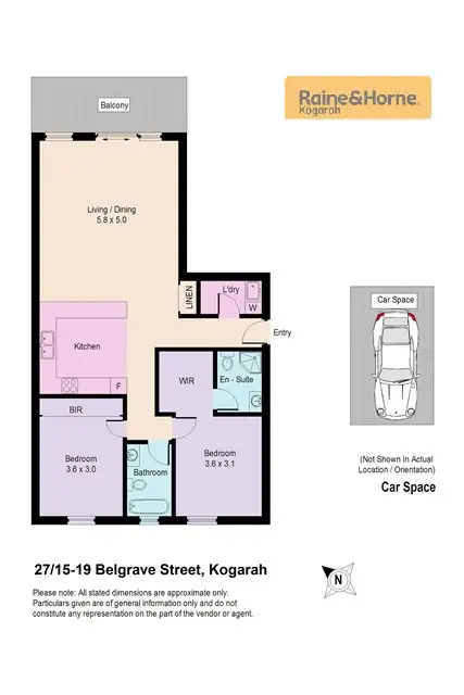 Floorplan of Homely unit listing, 27/15-19 Belgrave Street, Kogarah NSW 2217