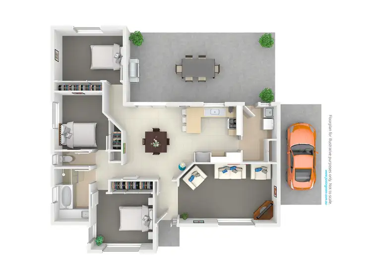 Floorplan of Homely house listing, 6 Eaton Street, Wagga Wagga NSW 2650