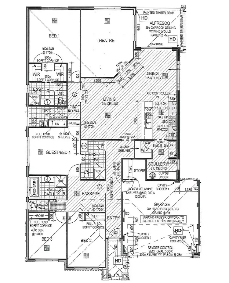 Floorplan of Homely house listing, 8 Ornata Street, Byford WA 6122