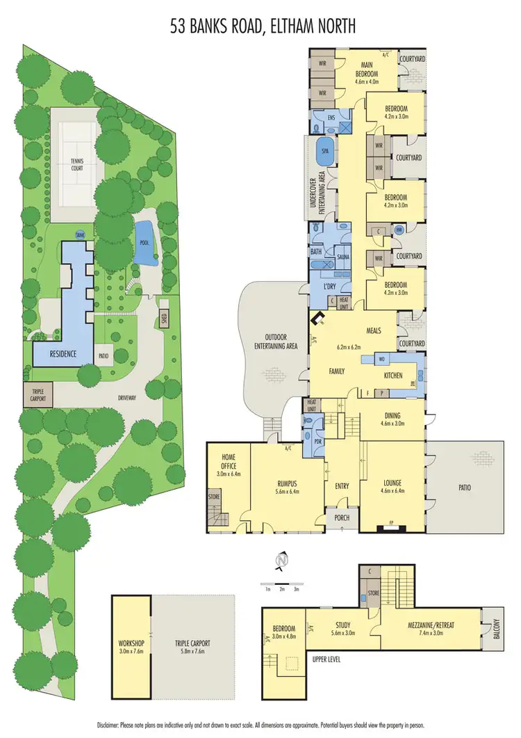 Floorplan of Homely house listing, 53 Banks Road, Eltham North VIC 3095