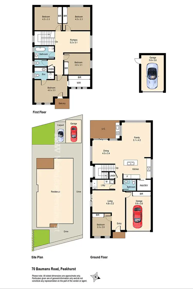 Floorplan of Homely house listing, 70 Baumans Road, Peakhurst NSW 2210