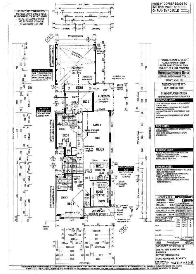 Floorplan of Homely house listing, 3 Barbon Lane, Baldivis WA 6171