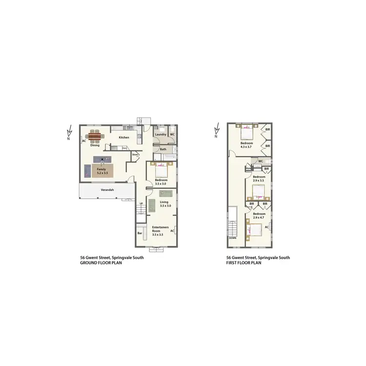 Floorplan of Homely house listing, 56 Gwent Street, Springvale South VIC 3172