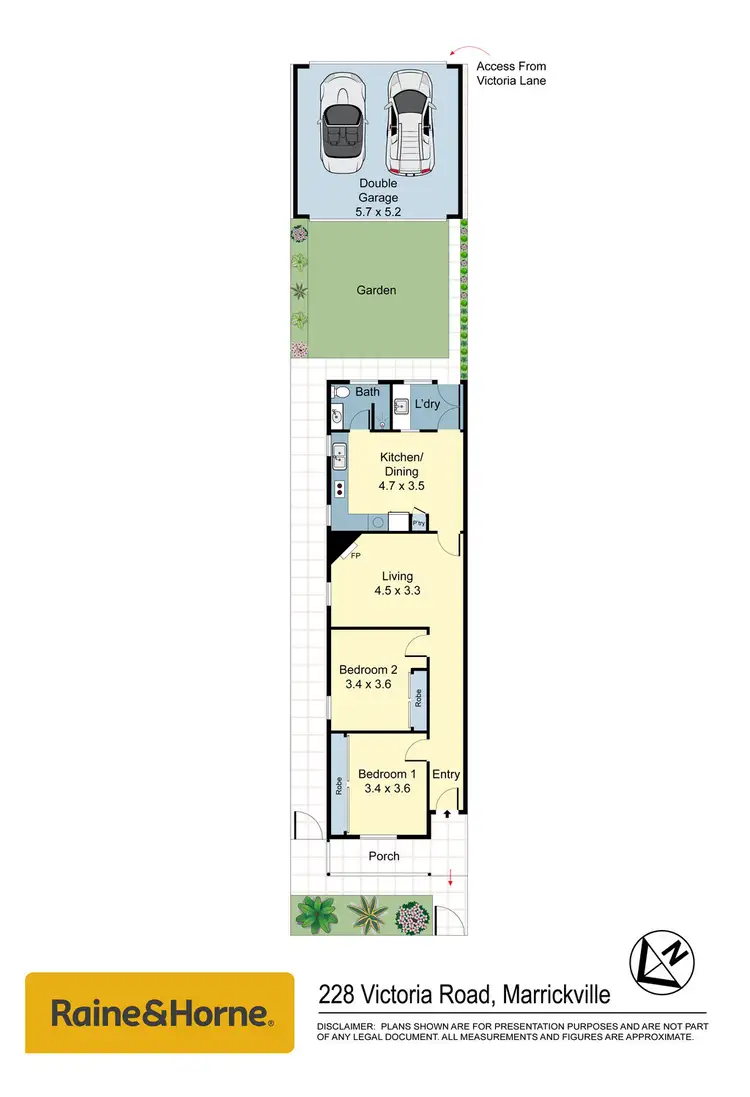 Floorplan of Homely house listing, 228 Victoria Road, Marrickville NSW 2204