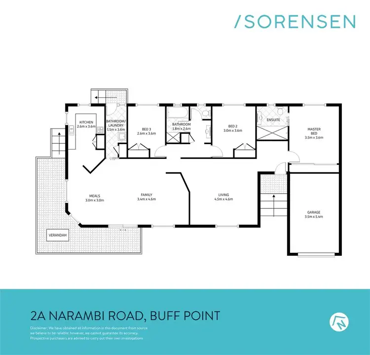 Floorplan of Homely house listing, 2a Narambi Road, Buff Point NSW 2262