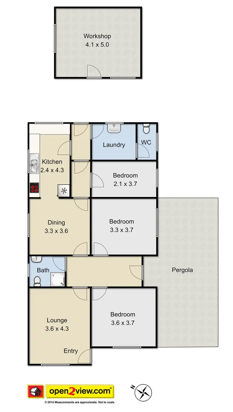 Floorplan of Homely house listing, 96 Rooty Hill Road North, Rooty Hill NSW 2766
