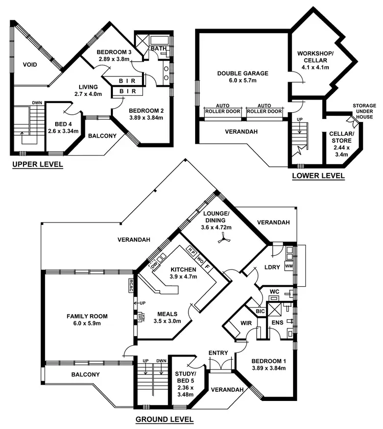 Floorplan of Homely house listing, 7 Redgum Drive QUINTON HILL ESTATE, Pasadena SA 5042