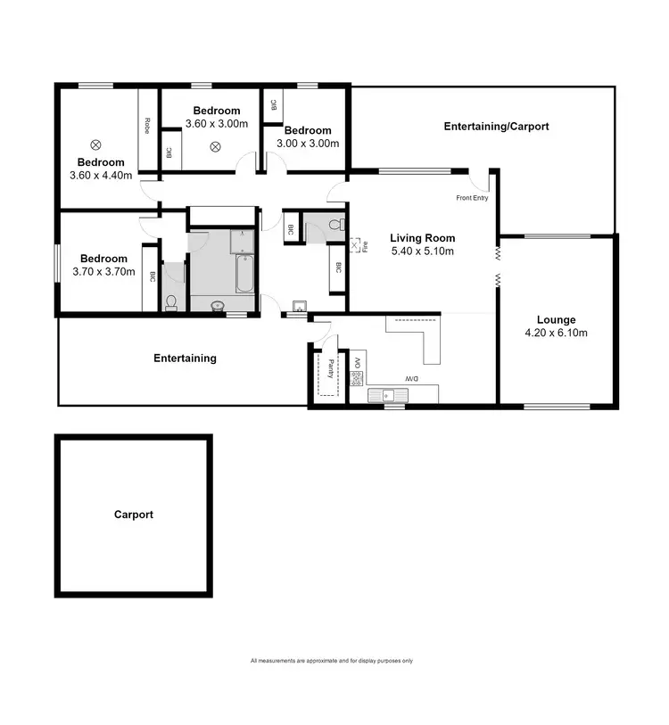 Floorplan of Homely rural property listing, 35 Squires Road, Hindmarsh Valley SA 5211