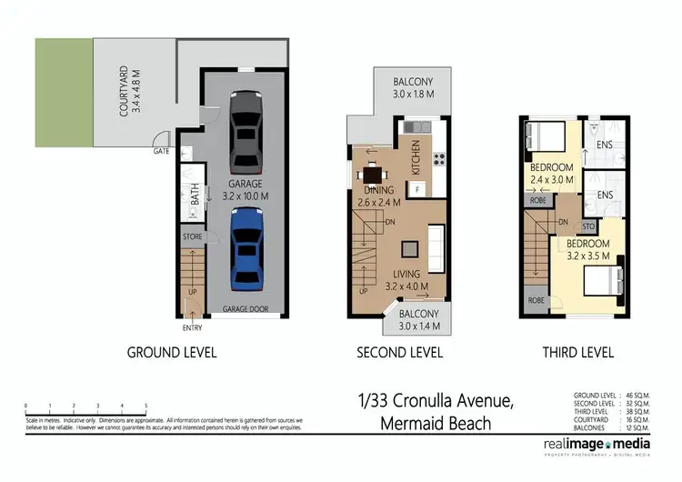 Floorplan of Homely unit listing, Unit @ / 33 Cronulla Avenue, Mermaid Beach QLD 4218