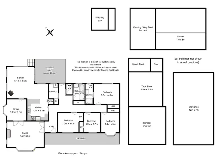 Floorplan of Homely house listing, 251 Acton Drive, Acton Park TAS 7170