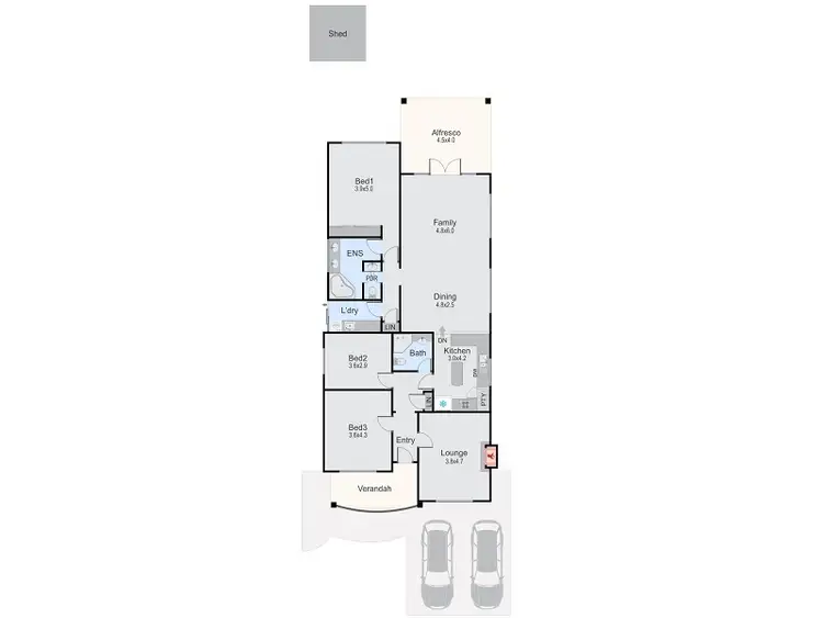 Floorplan of Homely house listing, 24 Market St, Kensington WA 6151