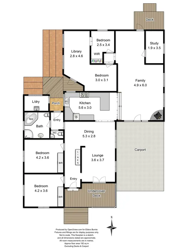 Floorplan of Homely house listing, 164 Mount Street, Hillcrest TAS 7320