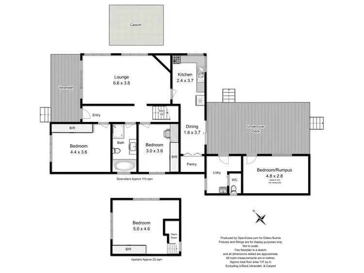 Floorplan of Homely house listing, 21 Halstead Street, Montello TAS 7320