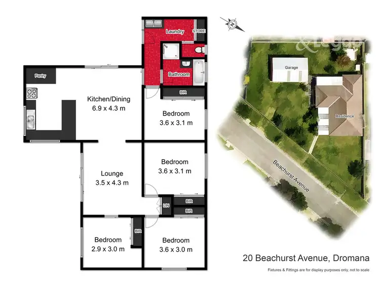 Floorplan of Homely house listing, 20 Beachurst Avenue, Dromana VIC 3936