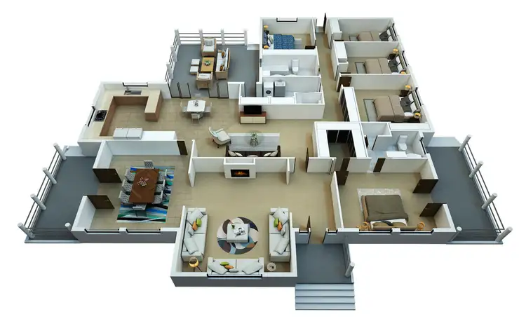 Floorplan of Homely house listing, 58 Almond Rd, Leeton NSW 2705