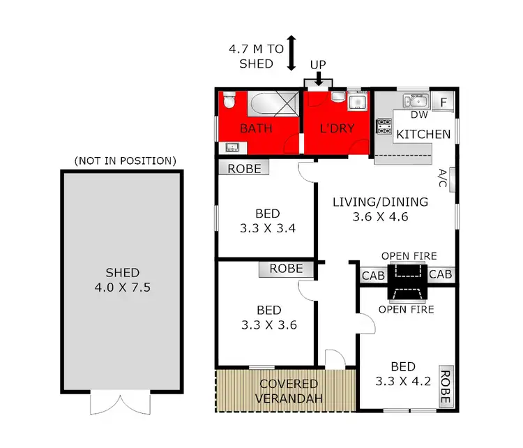 Floorplan of Homely house listing, 21 Saffron Street, Newtown VIC 3220