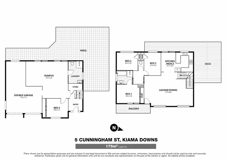 Floorplan of Homely house listing, 5 Cunningham Street, Kiama Downs NSW 2533