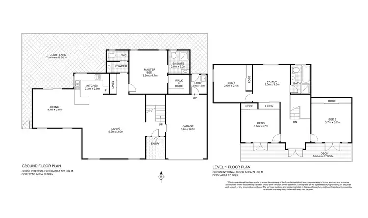 Floorplan of Homely townhouse listing, 36b Webb Road, Booker Bay NSW 2257