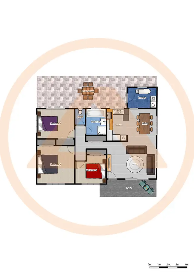 Floorplan of Homely house listing, 332 Kingston Road, Slacks Creek QLD 4127