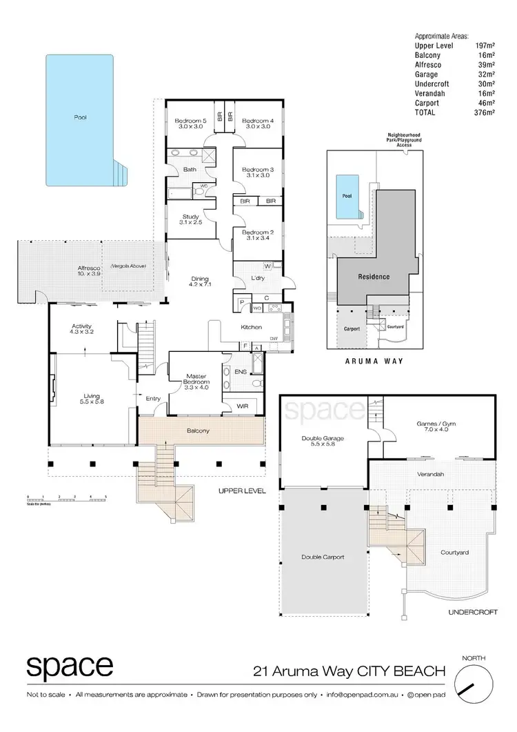 Floorplan of Homely house listing, 21 Aruma Way, City Beach WA 6015