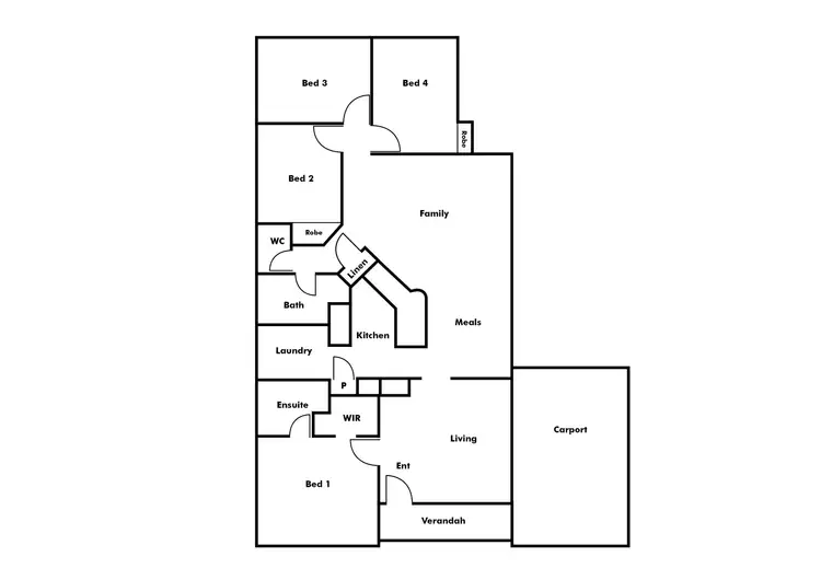 Floorplan of Homely house listing, 23 Ommanney Street, Hamilton Hill WA 6163