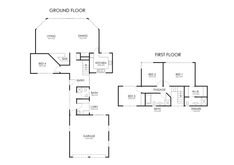 Floorplan of Homely townhouse listing, 22 Parnkalla Avenue, Port Lincoln SA 5606