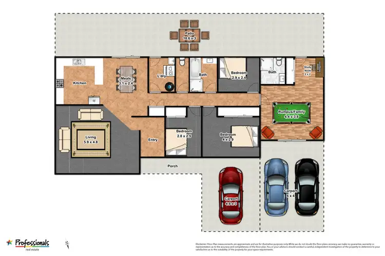 Floorplan of Homely house listing, 7 Babiana Street, Alexandra Hills QLD 4161