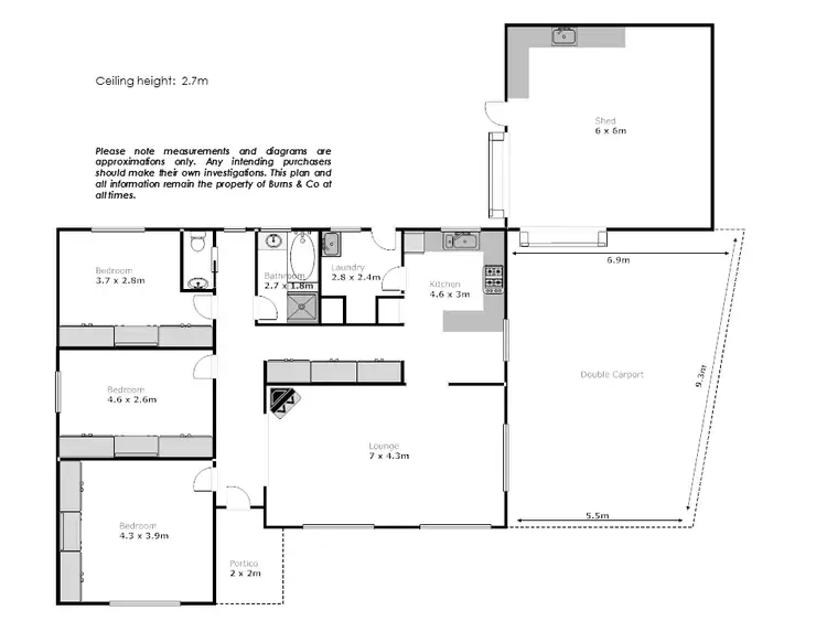 Floorplan of Homely house listing, 23 Lisa Court, Mildura VIC 3500