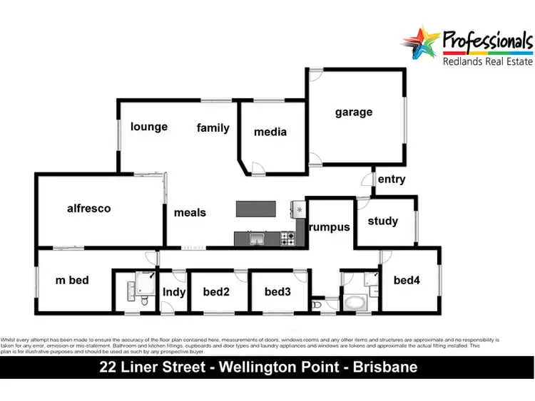 Floorplan of Homely house listing, 22 Liner Street, Wellington Point QLD 4160