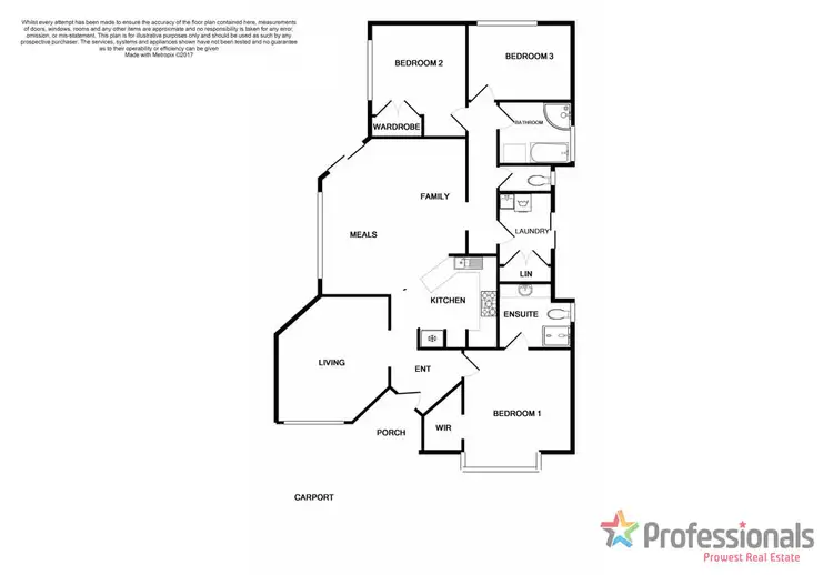 Floorplan of Homely house listing, 43 Jillian Street, Riverton WA 6148