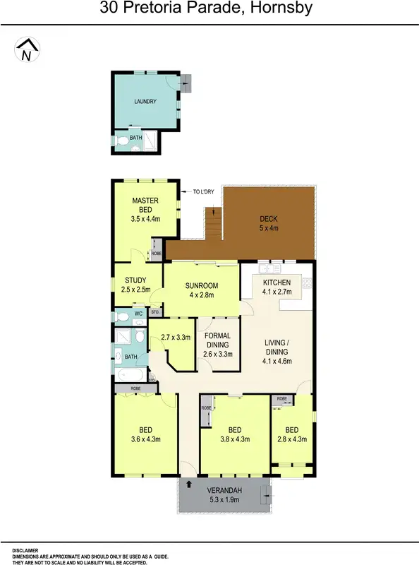 Floorplan of Homely house listing, 30 Pretoria Parade, Hornsby NSW 2077